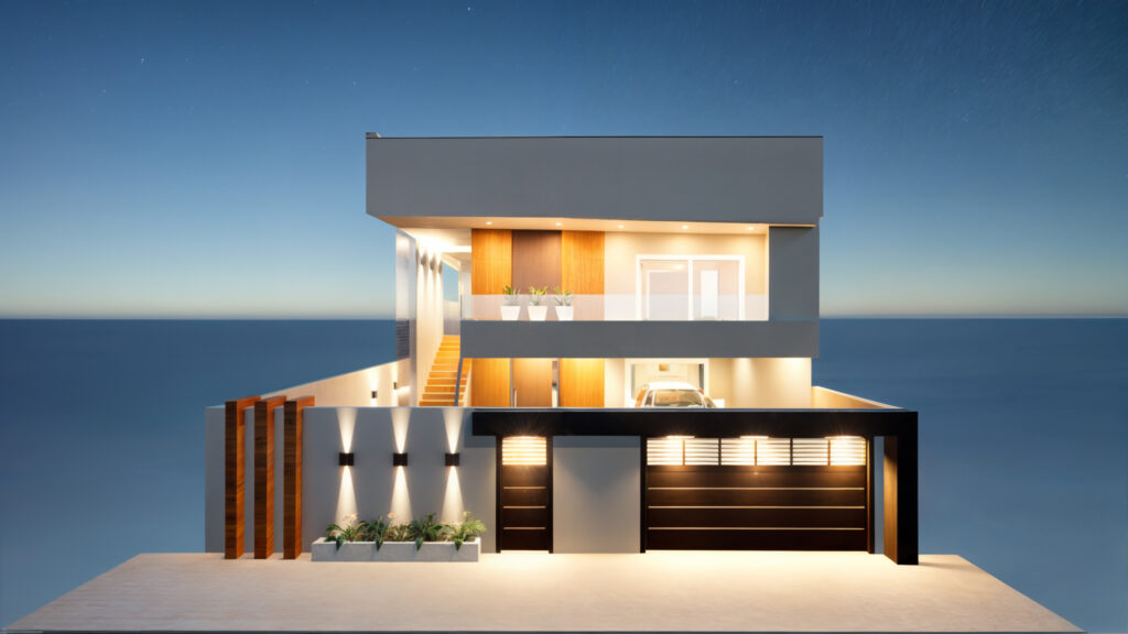 Maquete 3D: residência